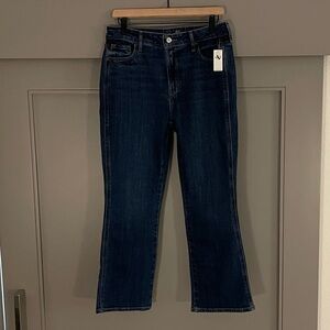 NWT Cropped Flare Jeans
